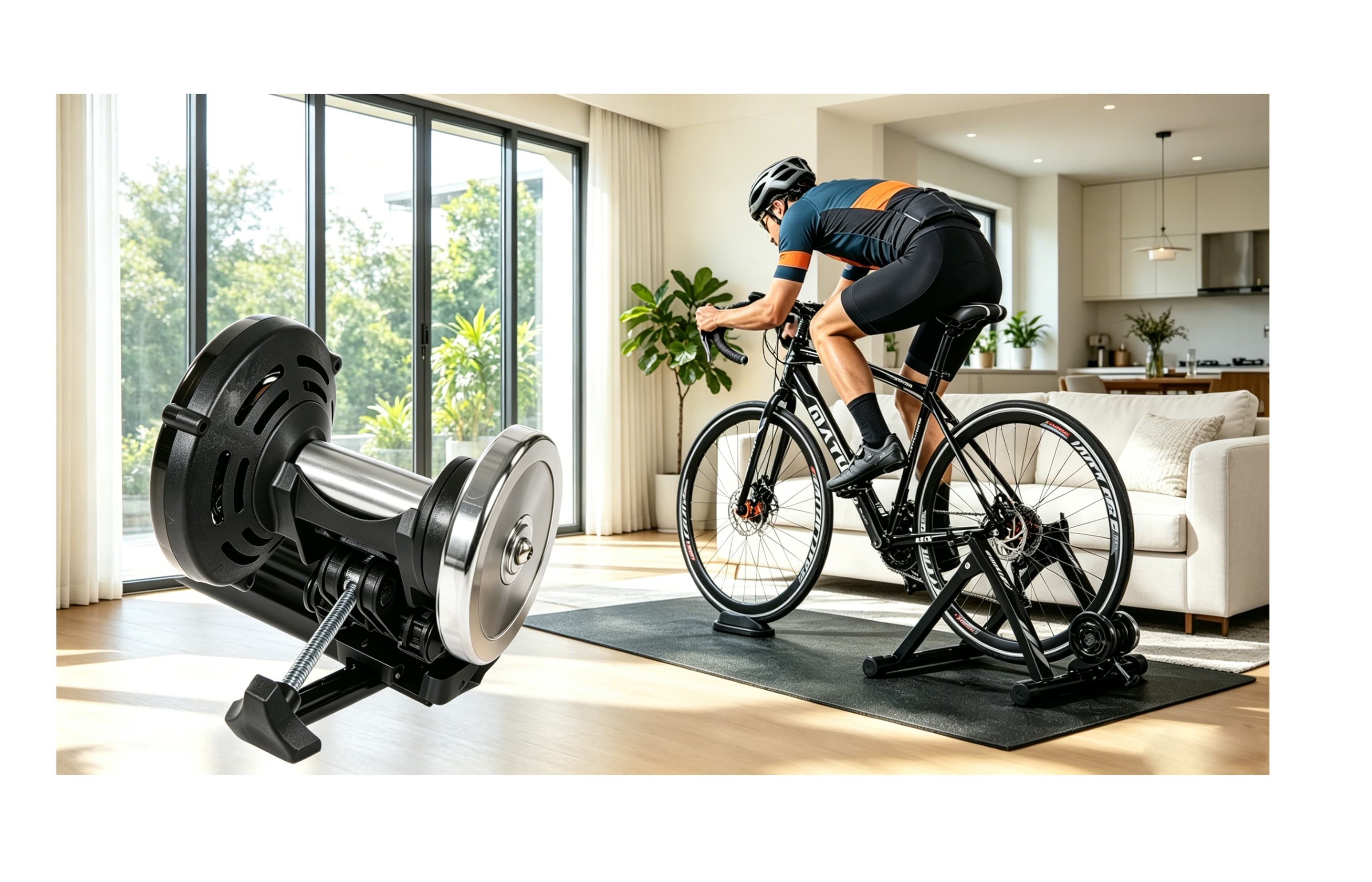 The Bike Trainer Tips 09：Bike Trainer Fixing & Adjustment: Roller & Clamp