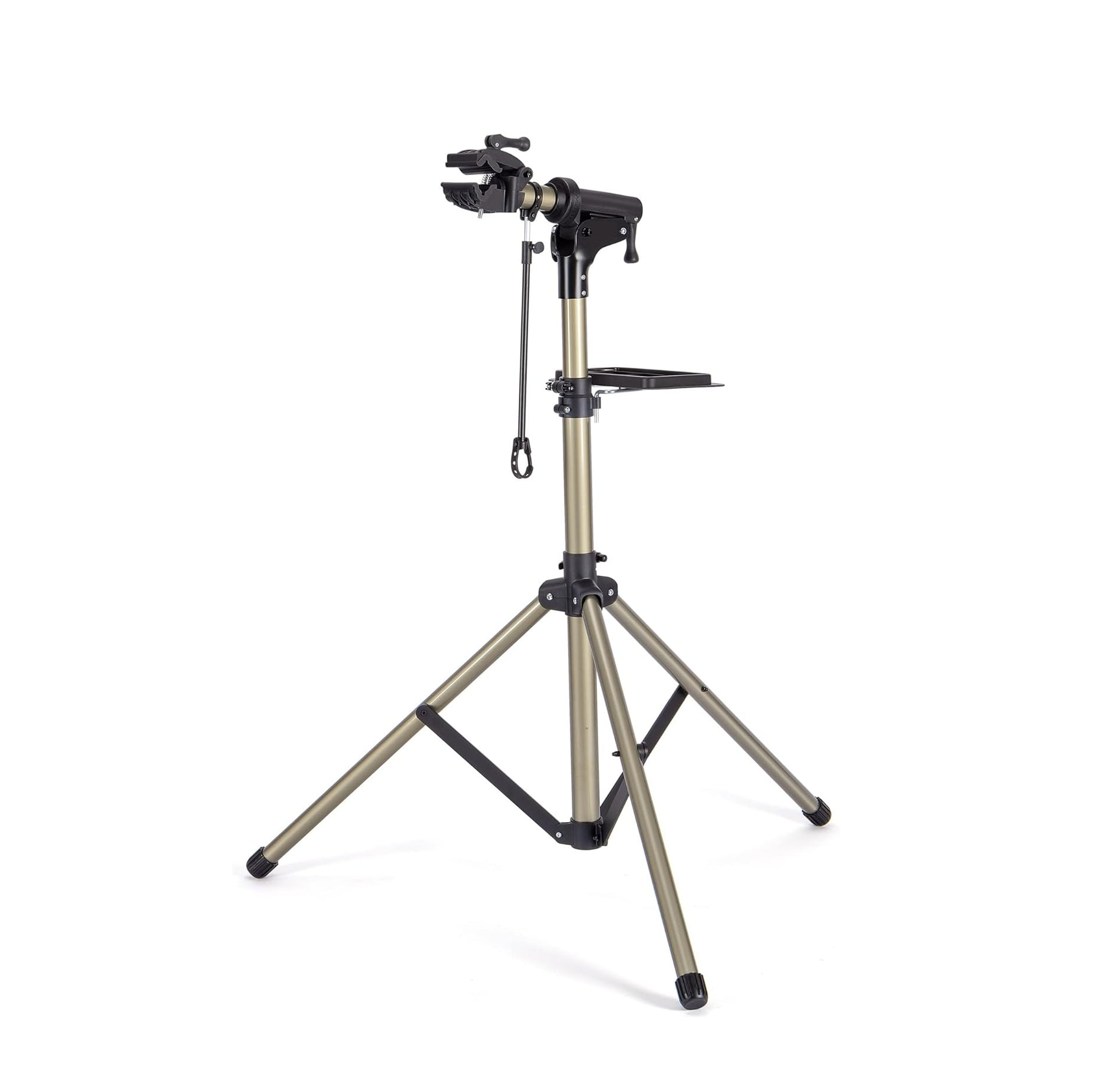 3-Tube Champagne Color Aluminum Bike Repair Stand （Champagne)