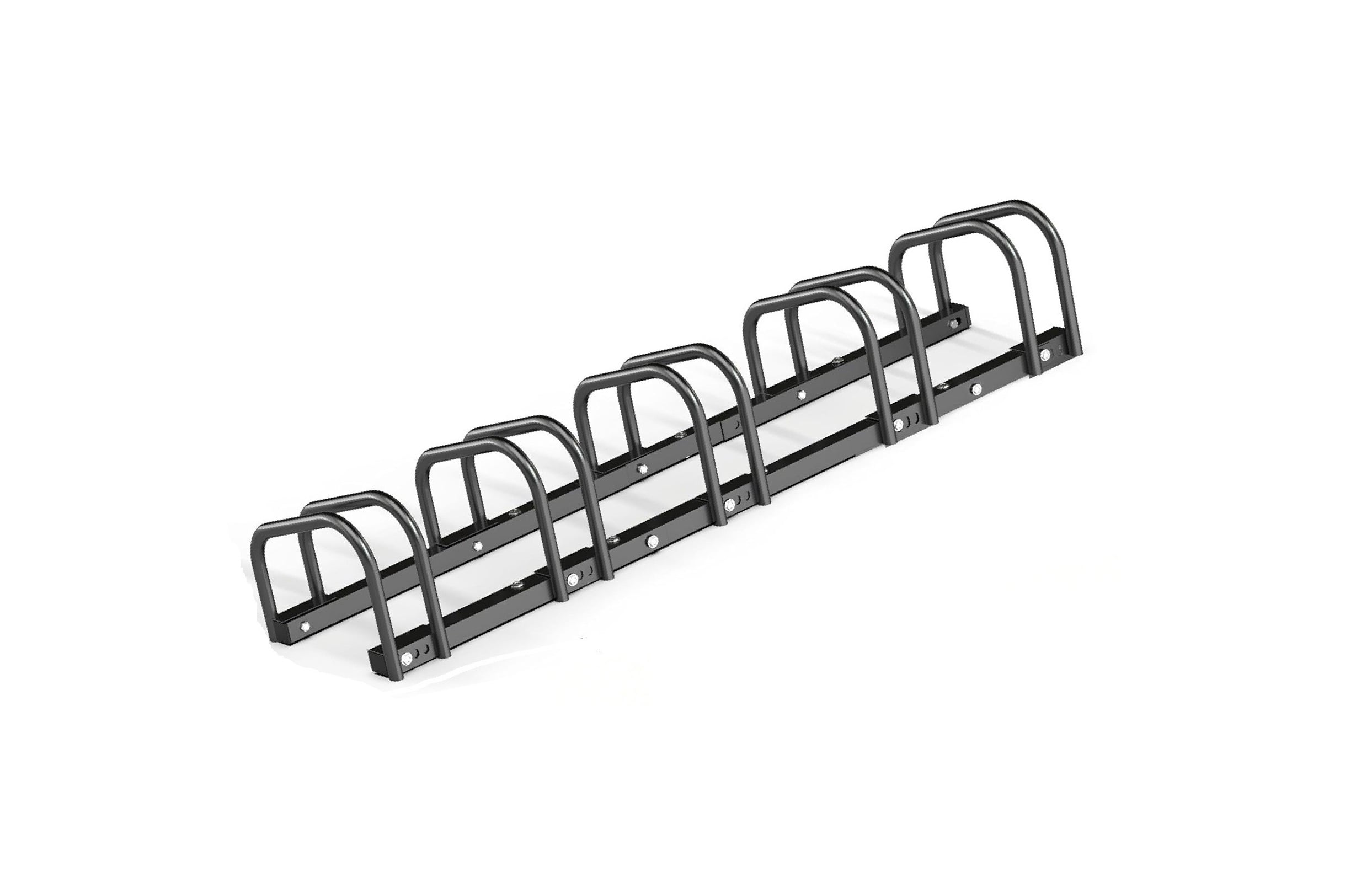 Floor Bike Parking Rack For 5 Bikes (U shape)