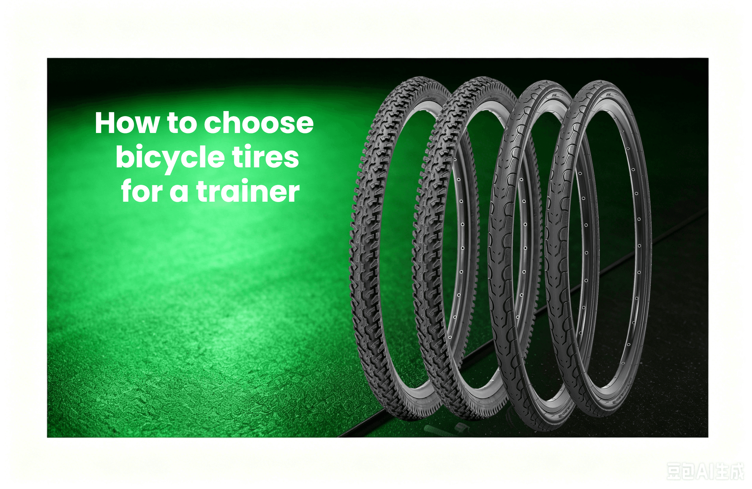 The Bike Trainer Tips 04： How To Chose The Bike Tires For The Bike Trainers
